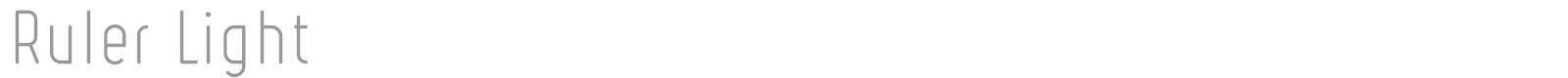 Ruler font preview